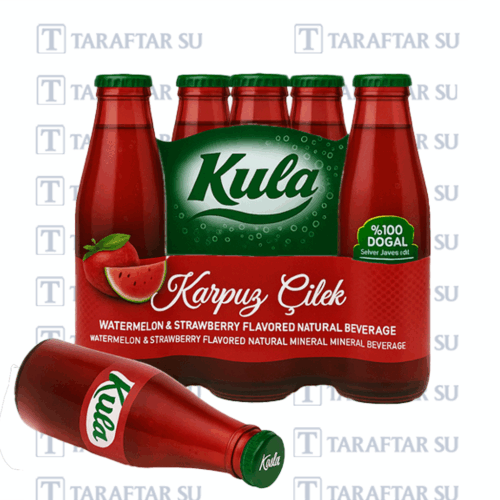 Kula Karpuz ve Çilek Aromalı Maden Suyu 24'lü 200 ML